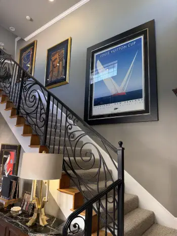 interior stairs professionally painted by paintmor - PaintMor Painters - Interior Painting