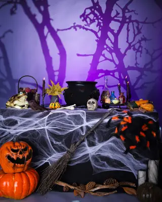 paintmor painters top 6 halloween decorating tips for 2025 living room display - PaintMor Painters - Top 6 Halloween Decorating Tips for 2025 Every Family Will Love