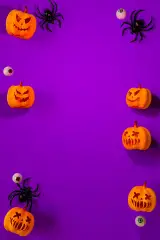 PintMor Painters Halloween decorating tips a picture of a purple phot0 background